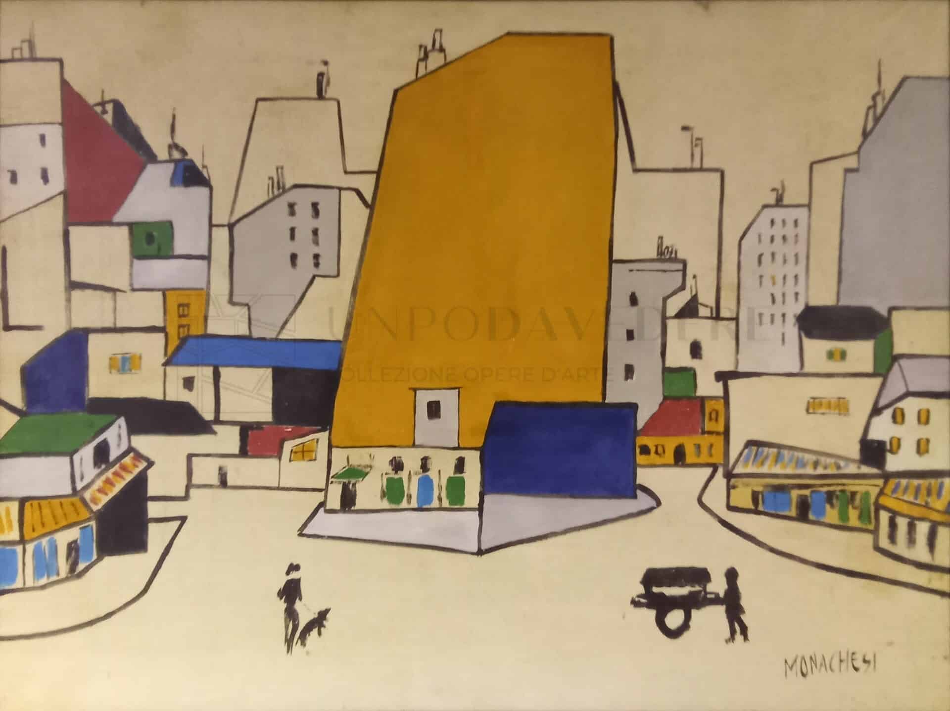 Sante Monachesi - Paesaggio urbano