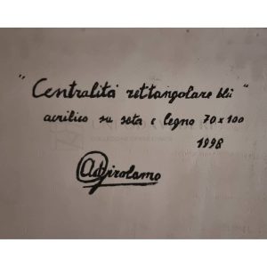 Centralità rettangolare - Di Girolamo