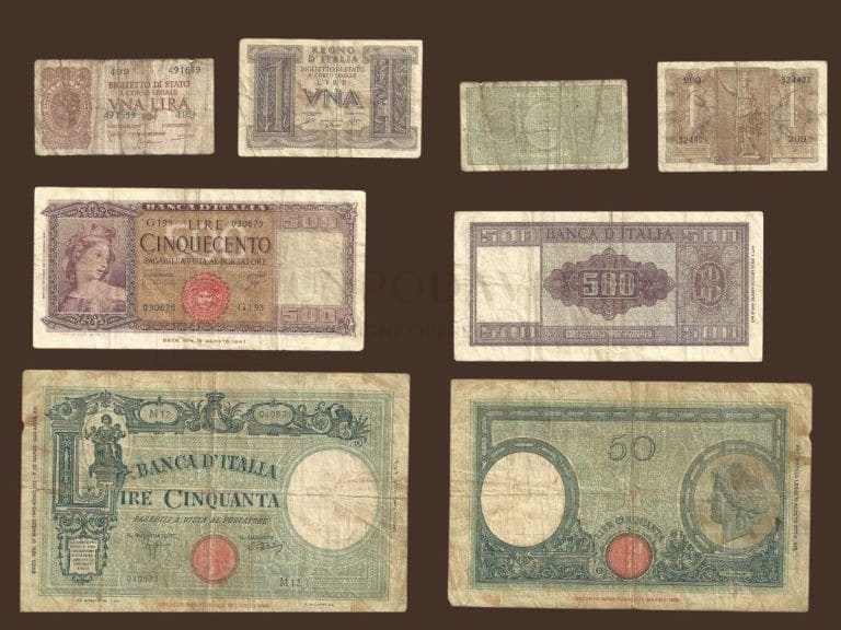 banconote antiche