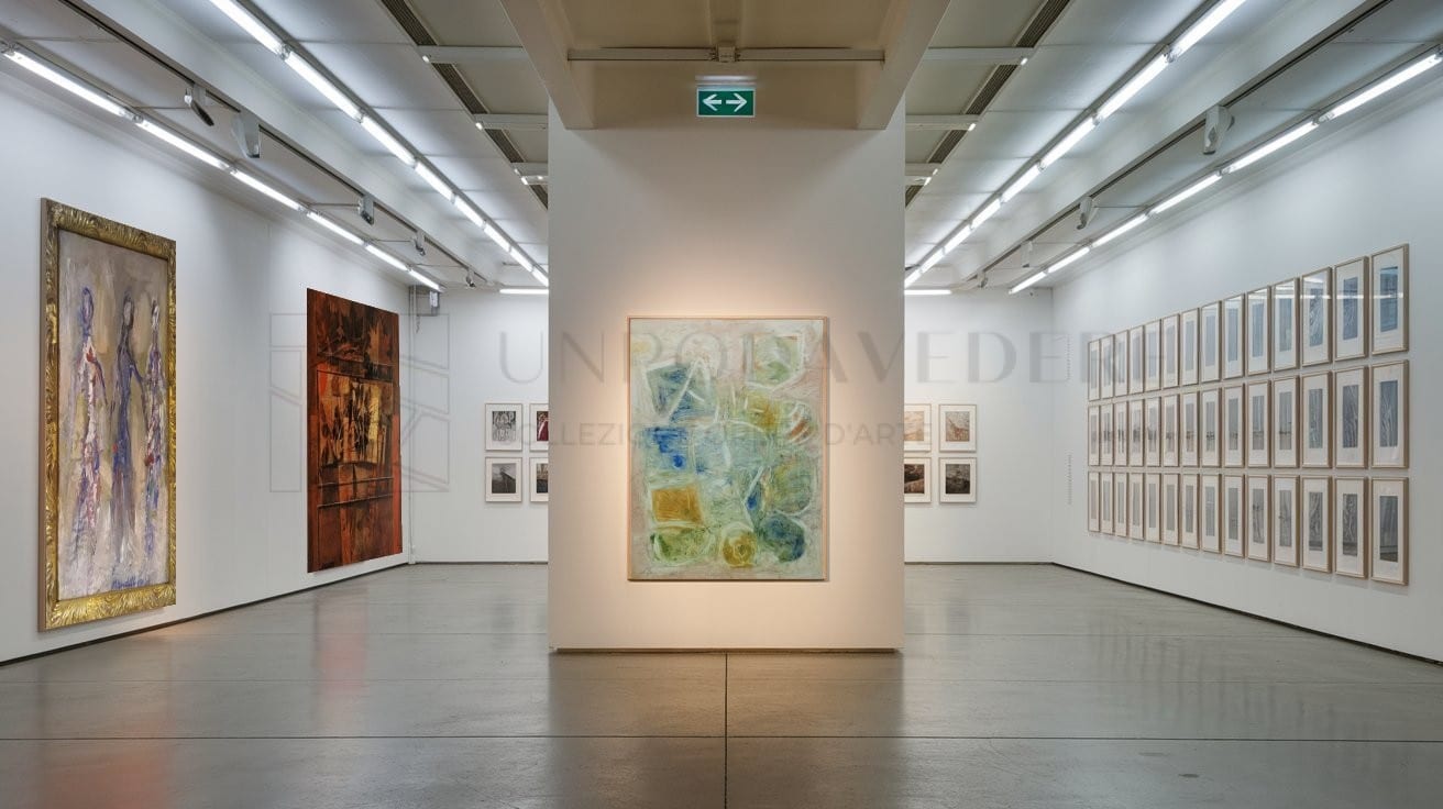 Collezione di opere d'arte su Unpodavedere.it.